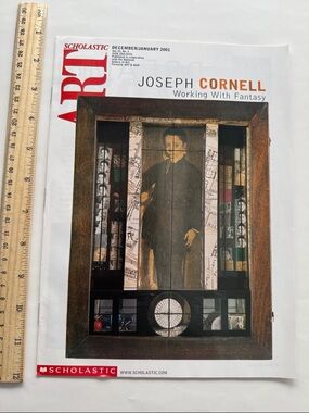 Vintage 2001 Scholastic Art Magazine Cover Great for Classroom EUC